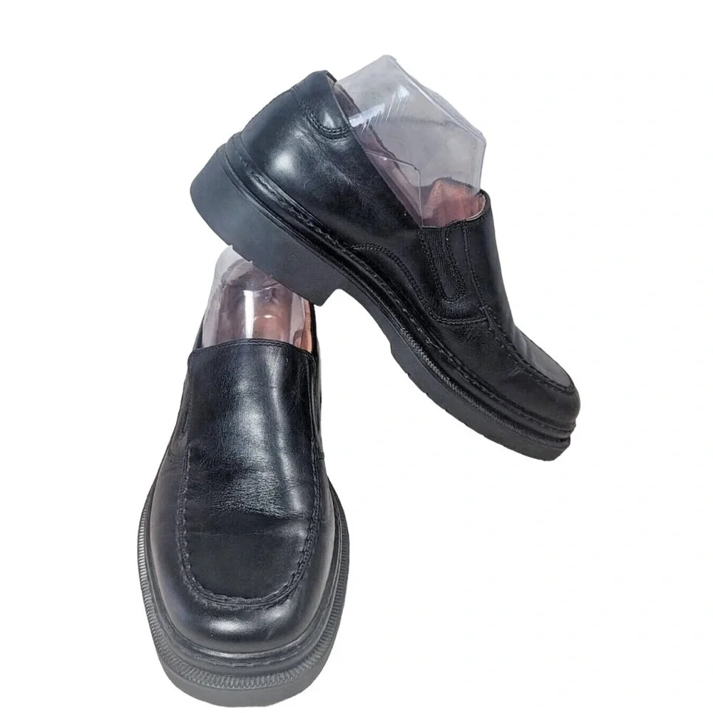 Venturini Comfort &Flex Made in Italy Slip On Rubber Sole Non-Skid Loafer Shoe